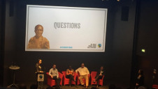 The Co-op's chief commercial officer Michael Fletcher (first from left) made the comments during a Fairtrade conference in London